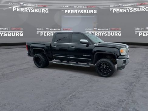 Used 2015 GMC Sierra 1500 SLT w/ SLT Crew Cab Value Package AWD/4WD image 9