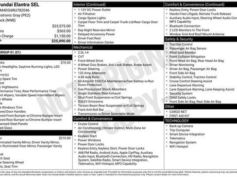 Used 2024 Hyundai Elantra SEL FWD image 10