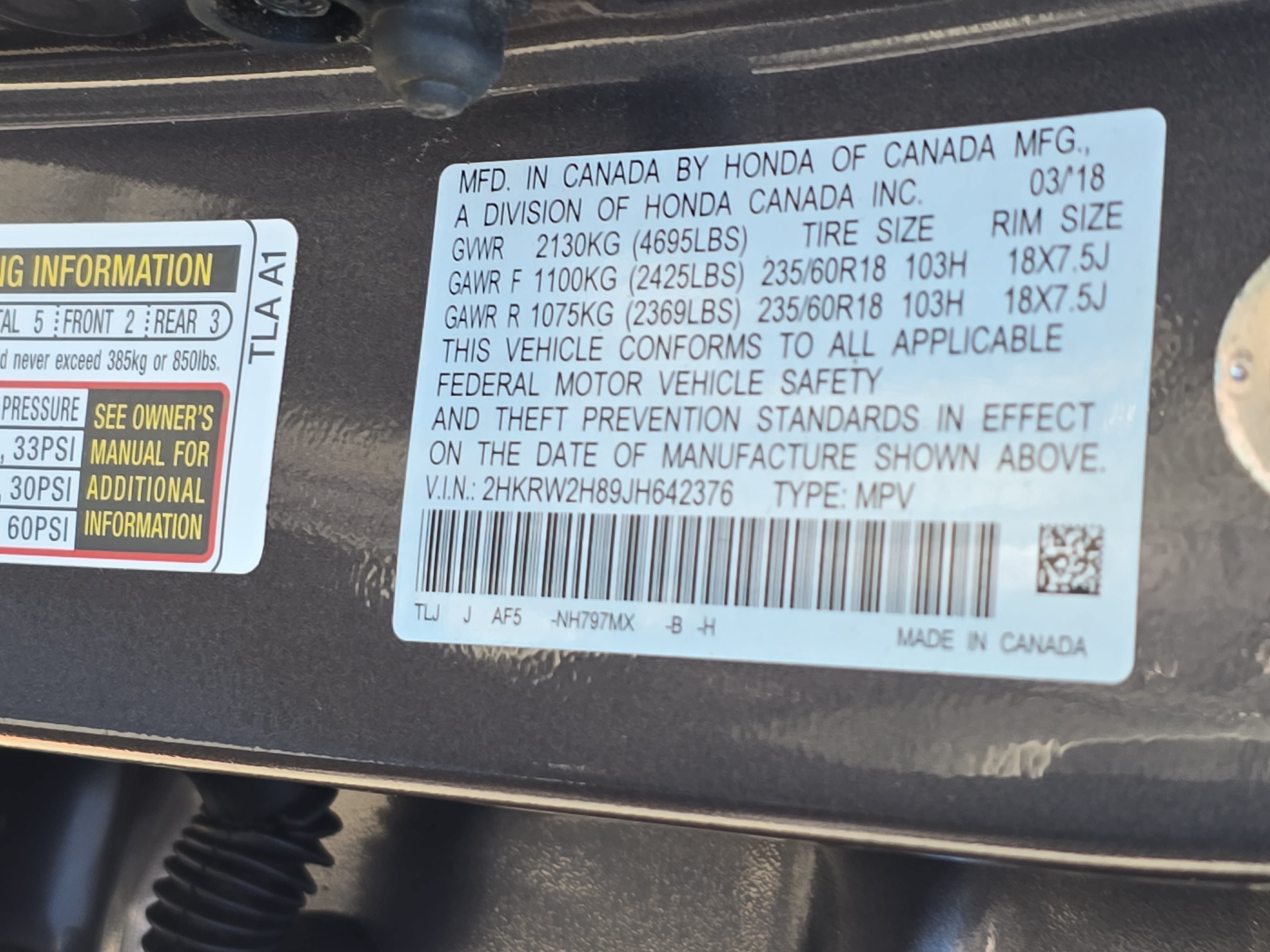 Used 2018 Honda CR-V EX-L image 36
