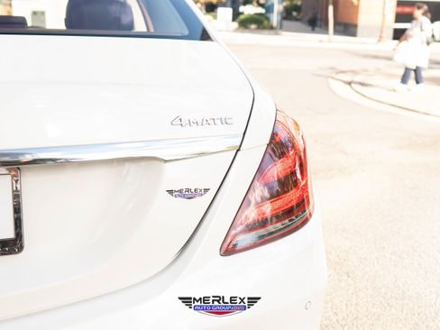 Used 2018 Mercedes-Benz S 560 4MATIC Sedan w/ AMG Line Exterior image 51