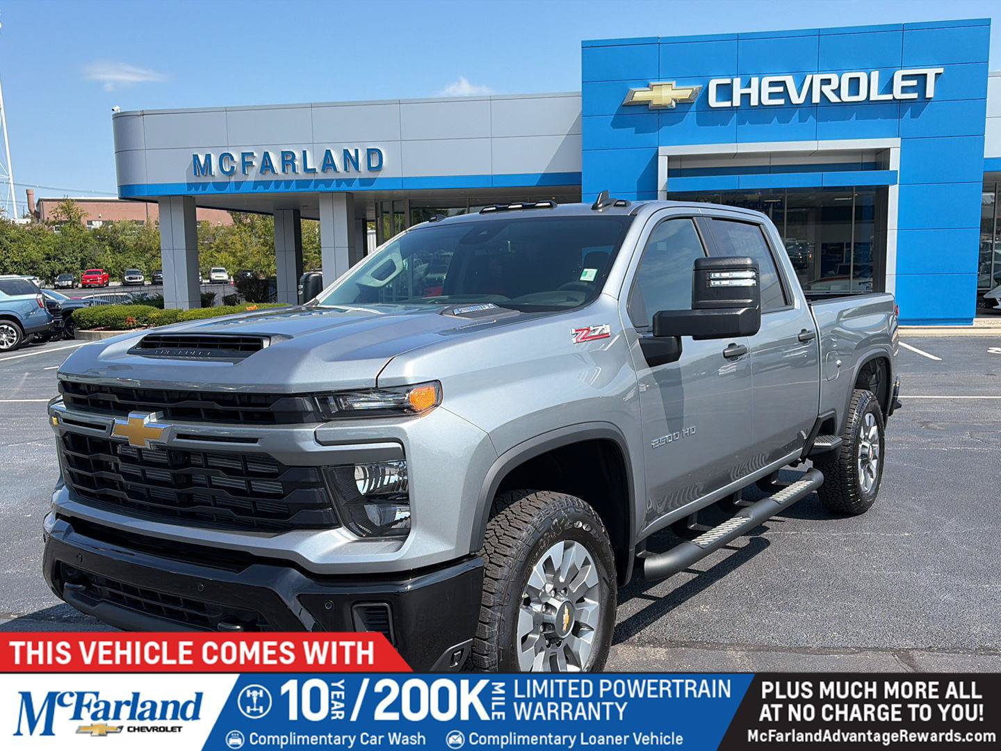 New 2026 Chevrolet Silverado 2500 Custom w/ Custom Value Package AWD/4WD image 1