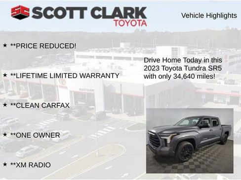 Used 2023 Toyota Tundra SR5 w/ SR5 Convenience Package image 12