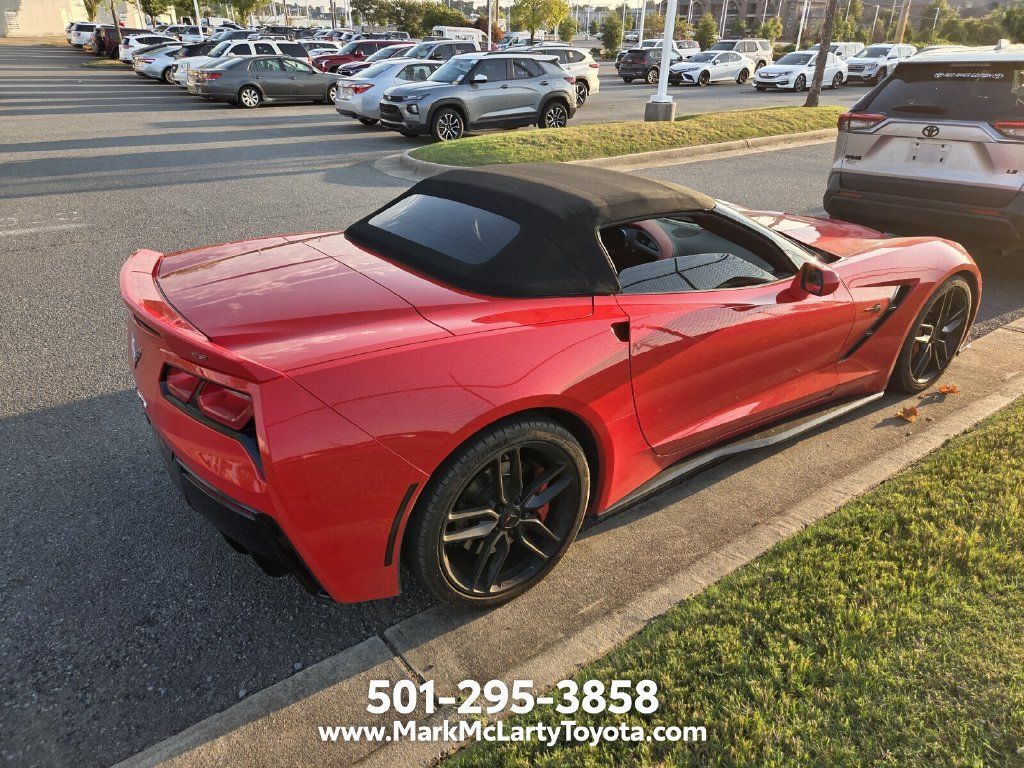 Used 2014 Chevrolet Corvette Stingray Convertible w/ 3LT Preferred Equipment Group RWD image 3
