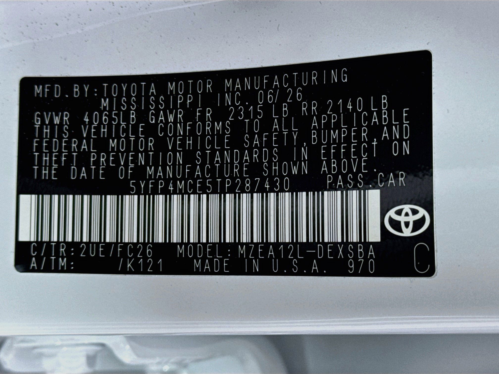 Certified 2026 Toyota Corolla SE w/ SE Package FWD image 31