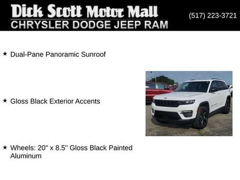 Used 2025 Jeep Grand Cherokee Limited w/ Black Appearance Package AWD/4WD image 24