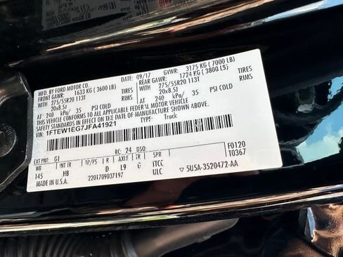 Used 2018 Ford F150 Lariat w/ Equipment Group 502A Luxury AWD/4WD image 34