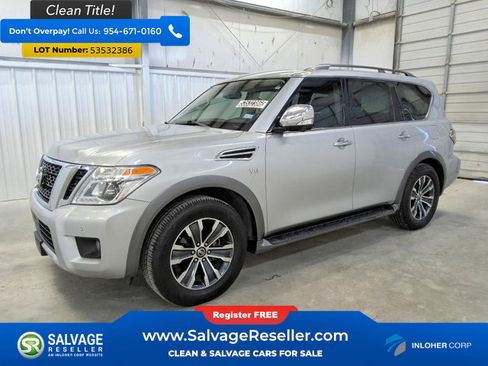Used 2018 Nissan Armada SL w/ Moonroof Package RWD image 1