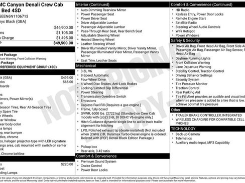 Used 2022 GMC Canyon Denali AWD/4WD image 9