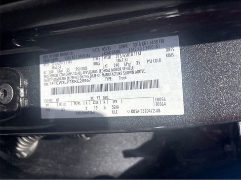 Used 2025 Ford F150 XLT w/ Equipment Group 301A Standard AWD/4WD image 21