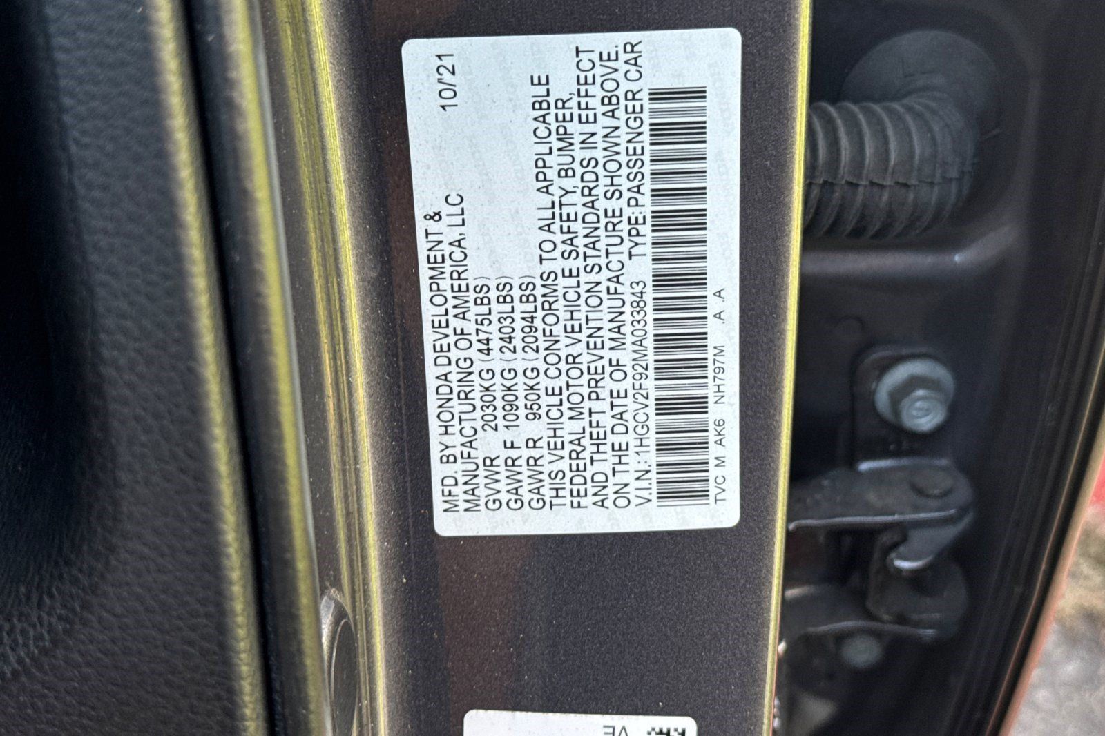 Used 2021 Honda Accord Touring image 26