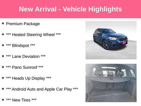 Used 2018 BMW X3 M40i w/ Premium Package image 2