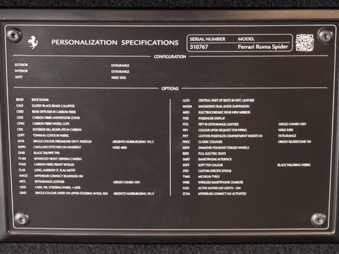 Used 2024 Ferrari Roma Spider image 93