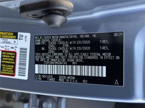 Used 2021 Toyota Highlander Limited image 37