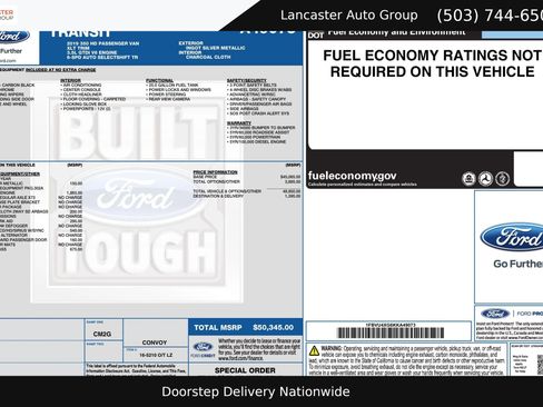 Used 2019 Ford Transit 350 XLT RWD image 2