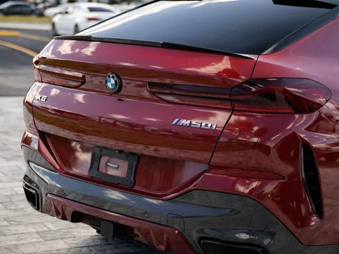 Used 2021 BMW X6 M50i w/ Executive Package AWD/4WD image 14