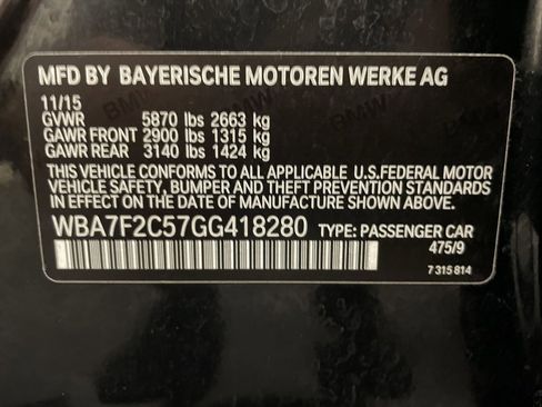 Used 2016 BMW 750i xDrive image 28