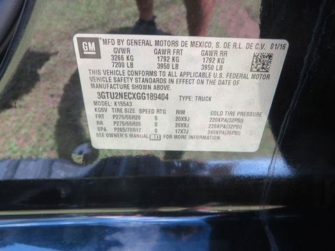 Used 2016 GMC Sierra 1500 SLT AWD/4WD image 29