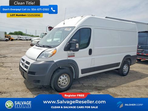 Used 2017 RAM ProMaster 2500 w/ Mopar Trailer Tow Group FWD image 1