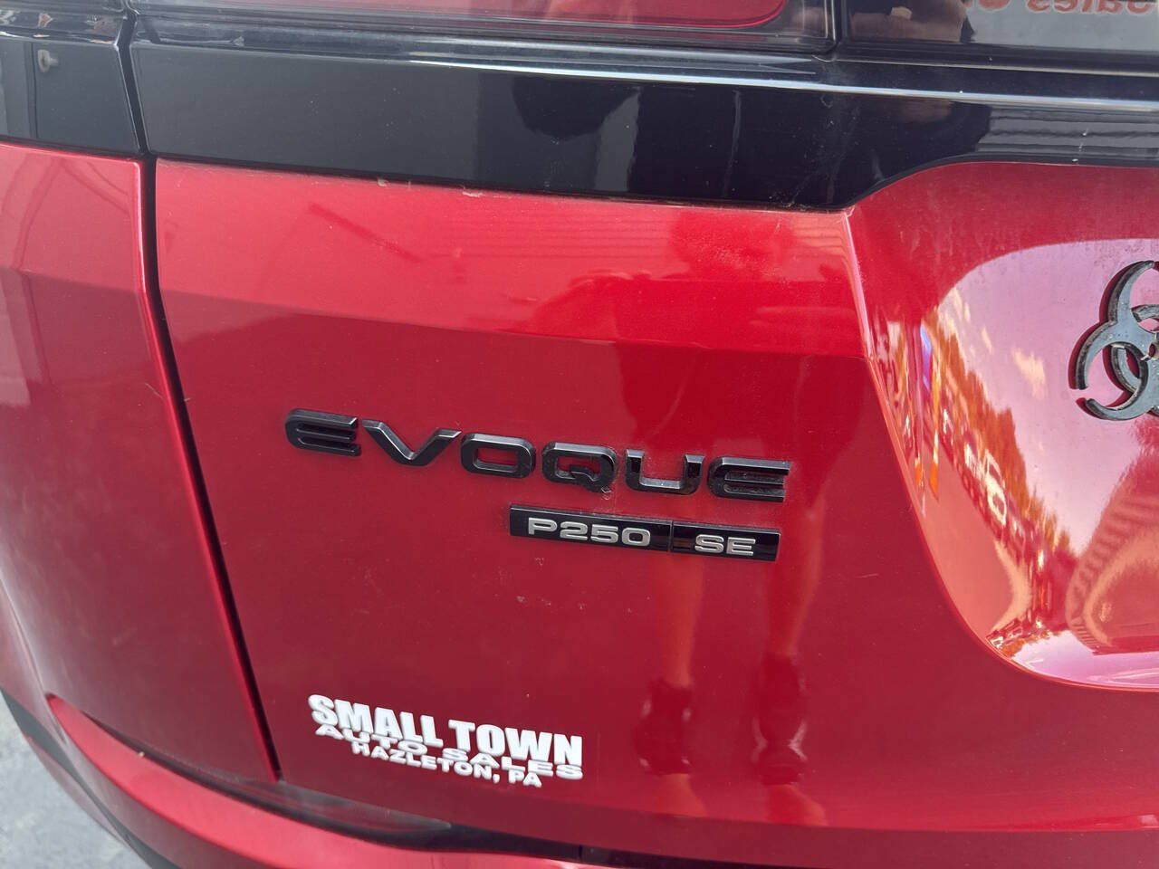 Used 2020 Land Rover Range Rover Evoque SE AWD/4WD image 9