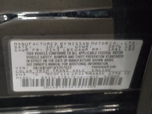 Used 2019 Nissan Sentra SV w/ Special Edition Package FWD image 33