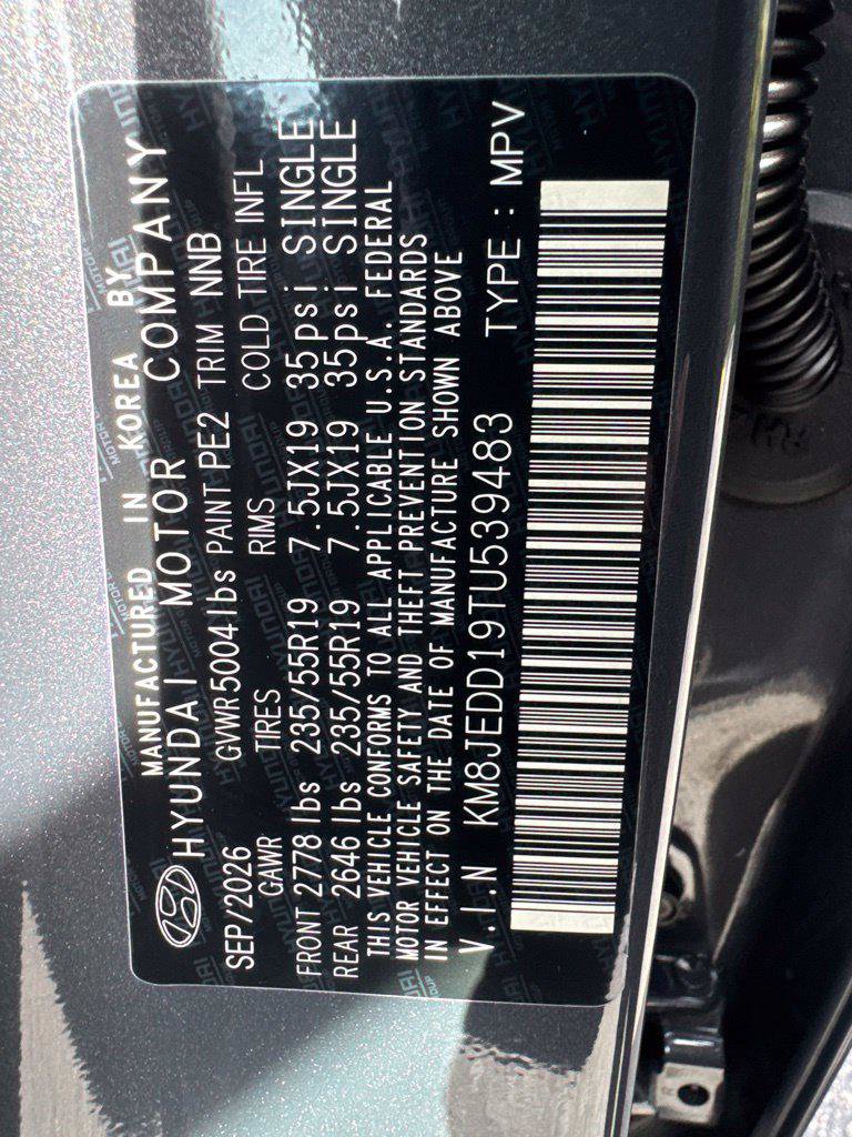 New 2026 Hyundai Tucson Limited AWD/4WD image 8