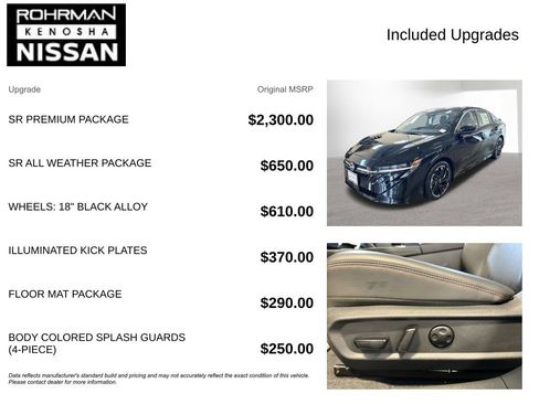 New 2026 Nissan Sentra SR w/ SR Premium Package FWD image 4
