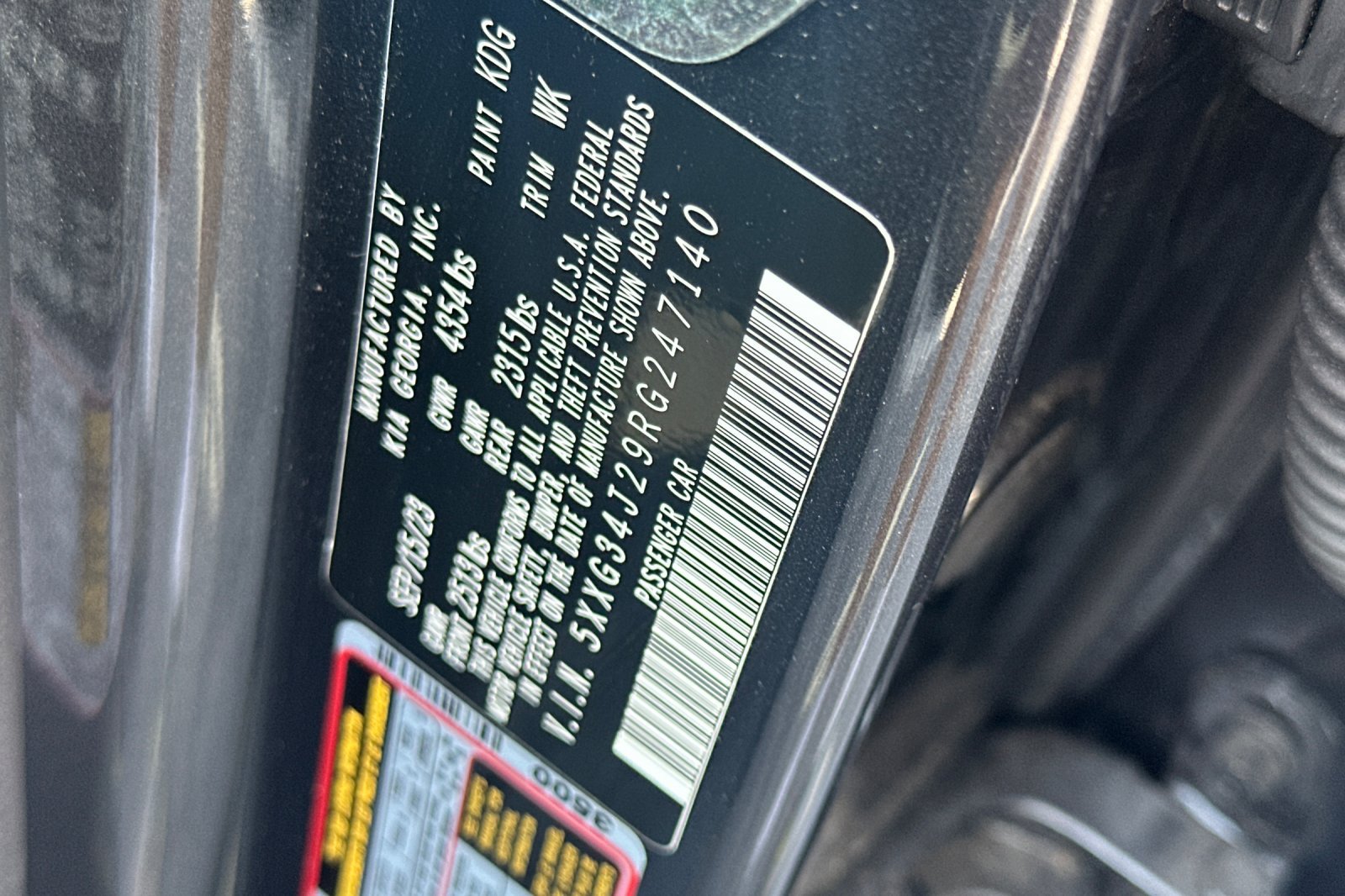 Certified 2024 Kia K5 EX w/ EX Premium Package FWD image 57