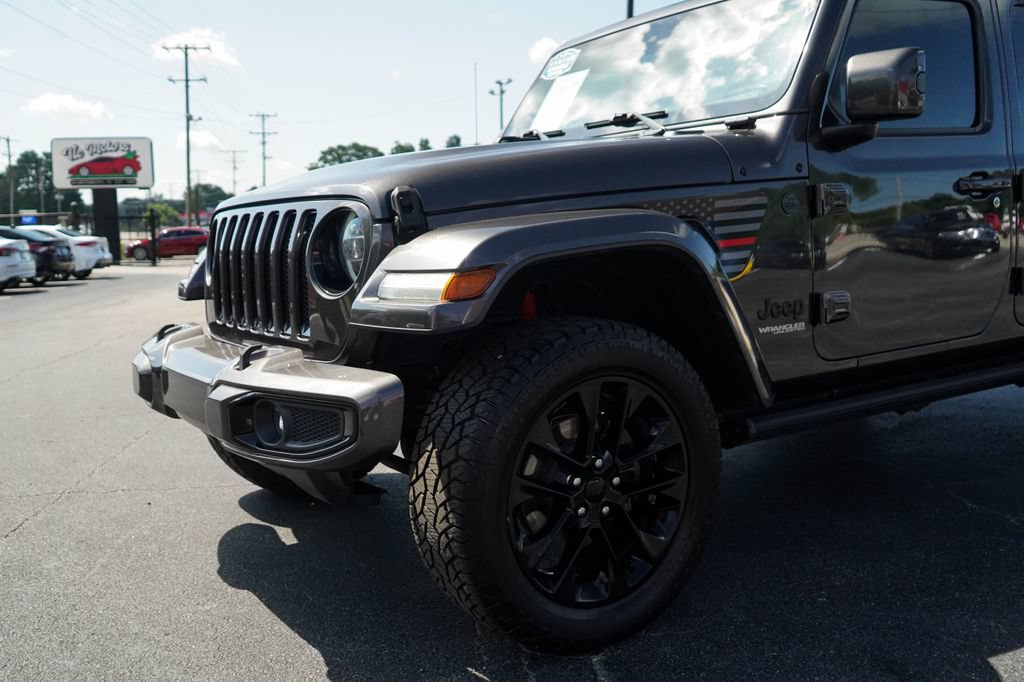 Used 2021 Jeep Wrangler Unlimited Sahara AWD/4WD image 17