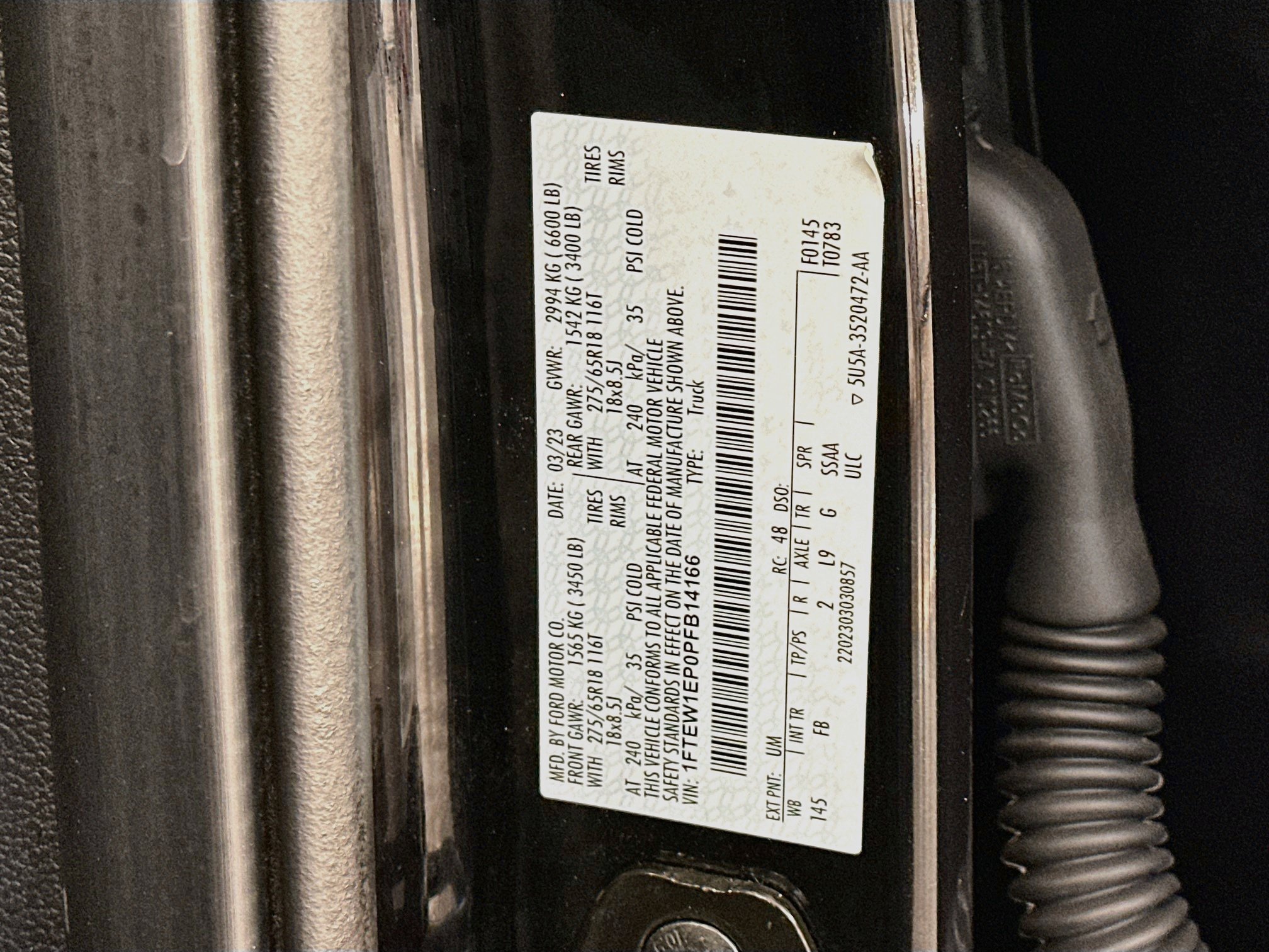Used 2023 Ford F150 XLT w/ Equipment Group 302A High AWD/4WD image 12