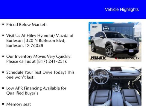 Used 2026 MAZDA CX-30 AWD 2.5 S image 10