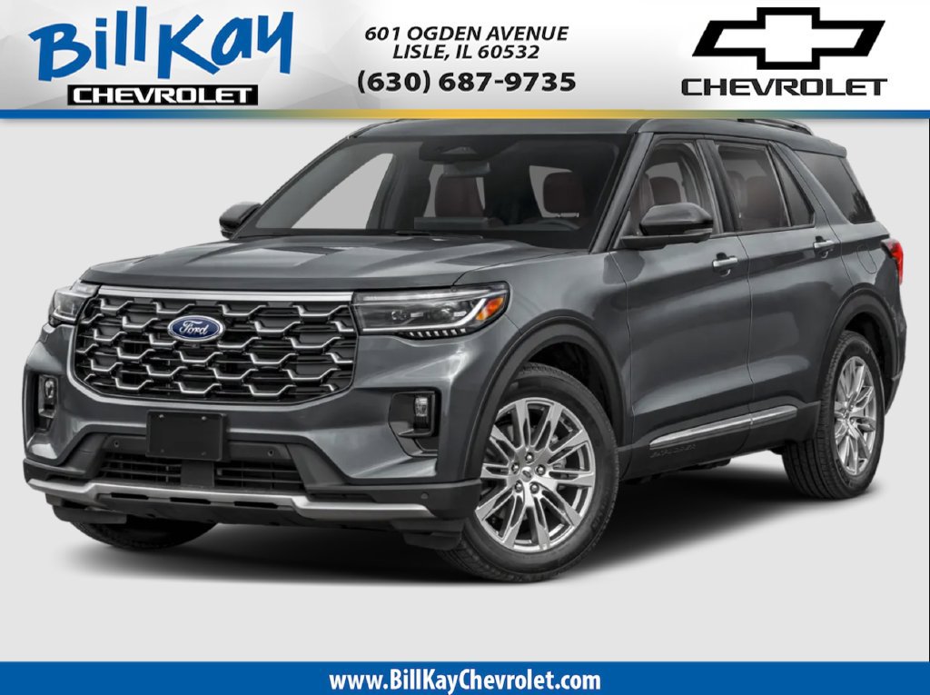 Used 2025 Ford Explorer Platinum AWD/4WD image 1