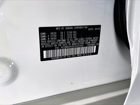 Certified 2025 Subaru Legacy Premium AWD/4WD image 19