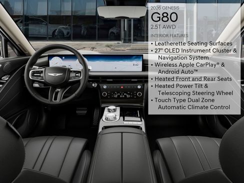 New 2026 Genesis G80 2.5T image 17