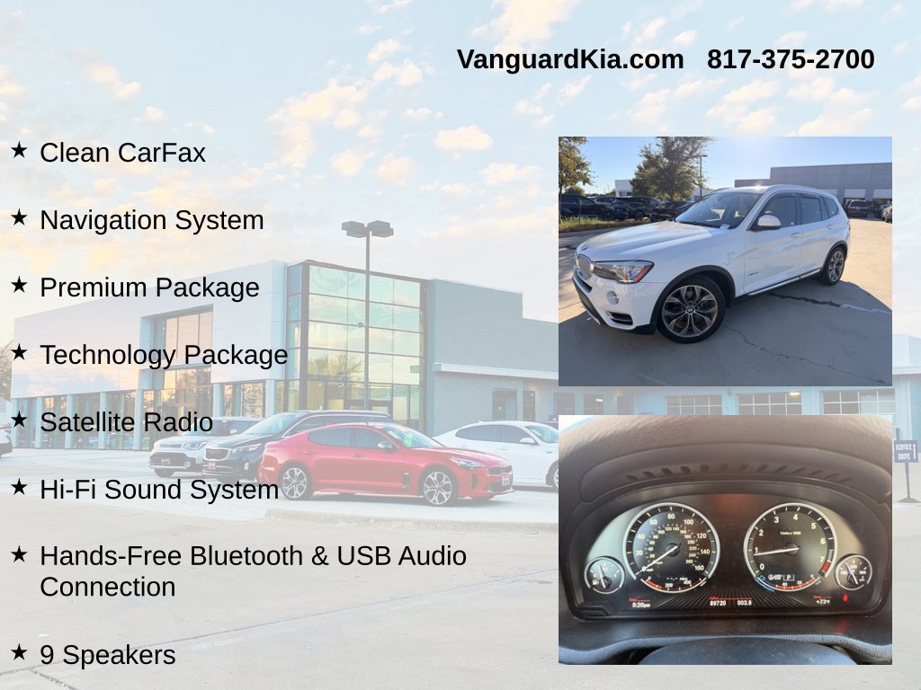 Used 2016 BMW X3 xDrive28i AWD/4WD image 6