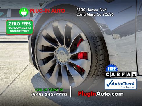 Used 2021 Tesla Model 3 Performance AWD/4WD image 5