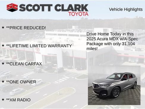 Used 2025 Acura MDX A-Spec AWD/4WD image 12
