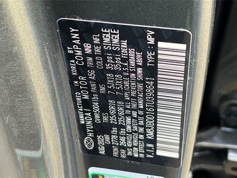 New 2026 Hyundai Tucson SEL image 24