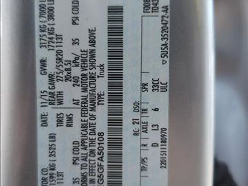 Used 2016 Ford F150 Platinum w/ Equipment Group 701A Luxury image 26