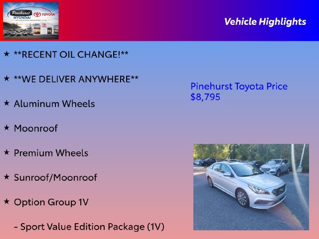 Used 2016 Hyundai Sonata Sport w/ Option Group 1V FWD image 31