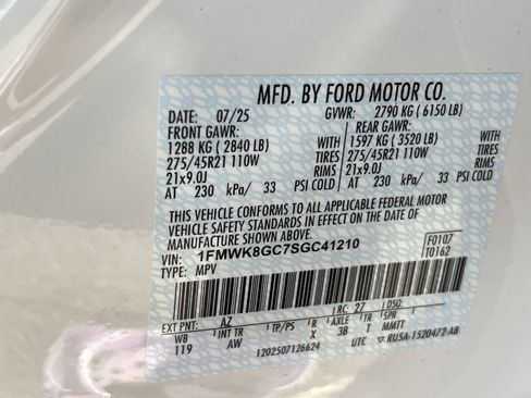 New 2025 Ford Explorer ST w/ Sun And Sound Package image 30