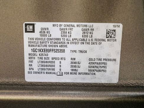 Used 2015 Chevrolet Silverado 2500 High Country w/ Duramax Plus Package image 49