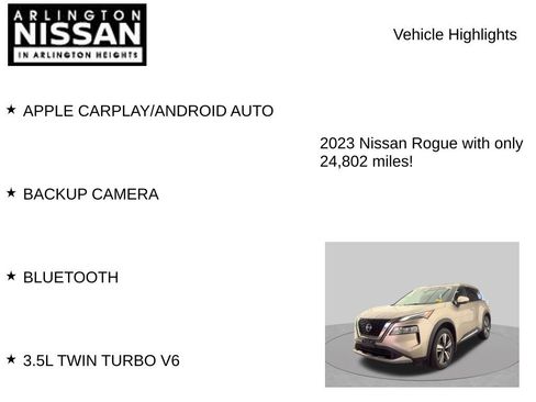 Used 2023 Nissan Rogue Platinum w/ Platinum Premium Package AWD/4WD image 8