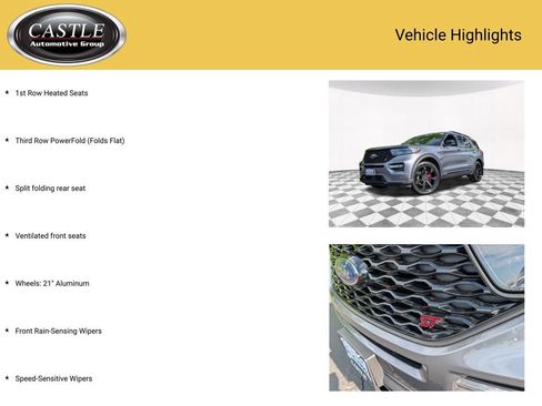 Used 2022 Ford Explorer ST w/ Equipment Group 401A AWD/4WD image 13