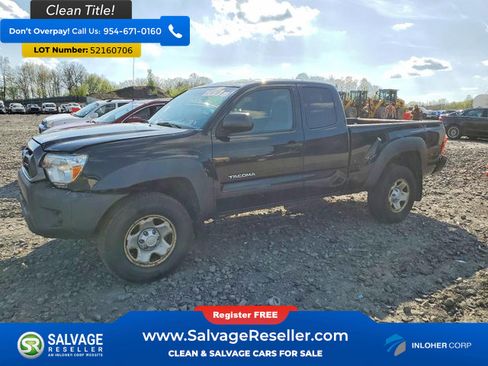Used 2012 Toyota Tacoma 4x4 Access Cab w/ Convenience Pkg image 1