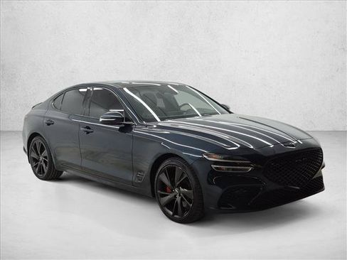 Used 2022 Genesis G70 3.3T w/ Sport Advanced Package RWD image 3