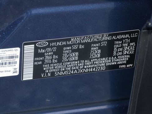 Used 2022 Hyundai Santa Fe SEL FWD image 16
