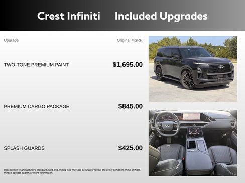 Used 2026 INFINITI QX80 Autograph w/ Premium Cargo Package AWD/4WD image 6