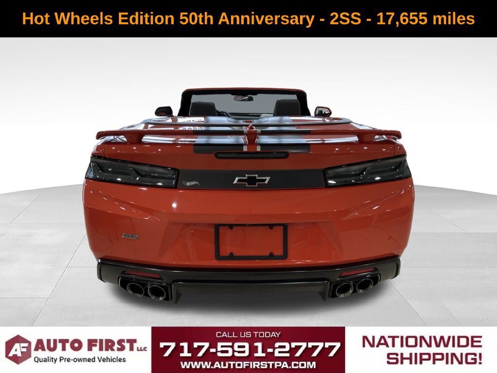 Used 2018 Chevrolet Camaro SS w/ Hot Wheels Edition RWD image 6