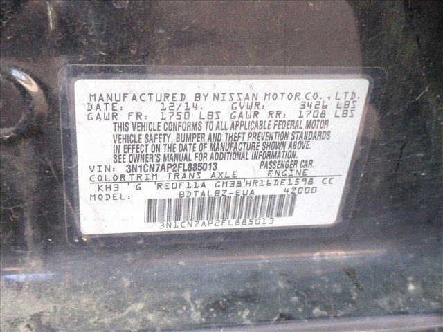 Used 2015 Nissan Versa SV FWD image 13