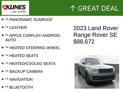 Used 2023 Land Rover Range Rover SE